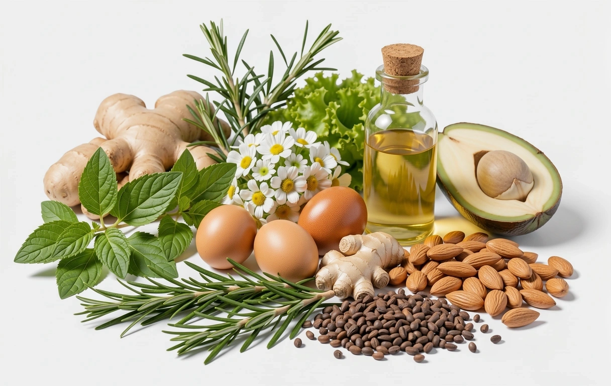 Naturliga ingredienser för hälsa